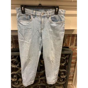 Vintage 90’s Capri braided jeans, size women’s 8 (V)